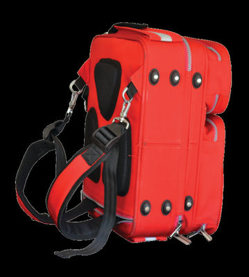 Durable Multifunction Itinerant Bag , Red Doctor Itinerant Emergency Bag